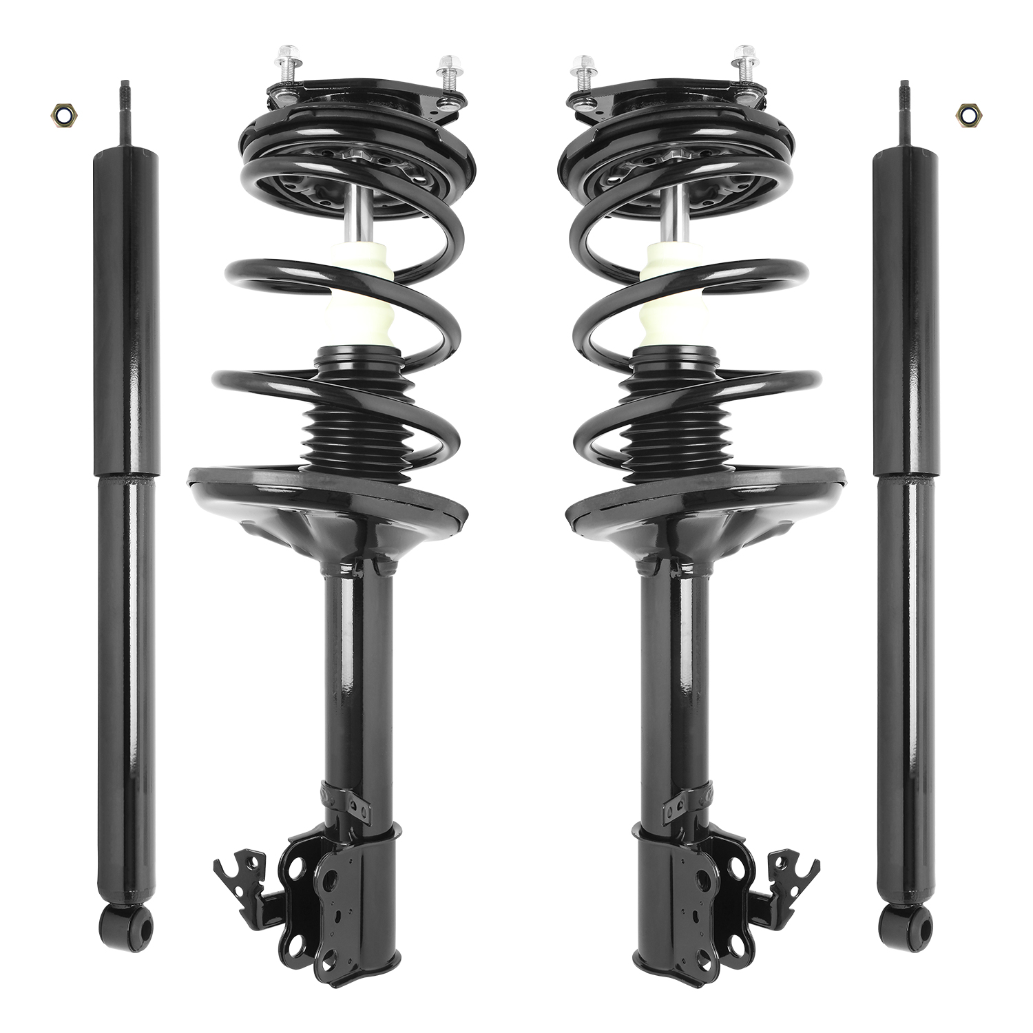 Front Quick Complete Struts Rear Shock Absorbers For Toyota