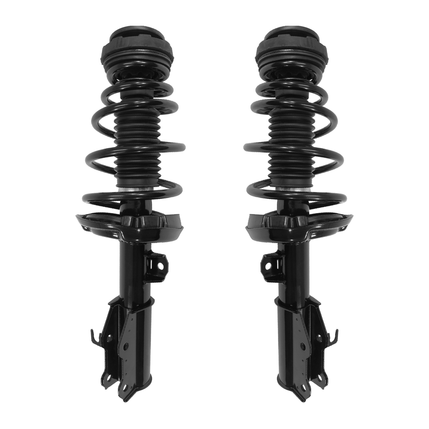 Front Pair Quick Complete Struts Coil Spring Assemblies For 2012