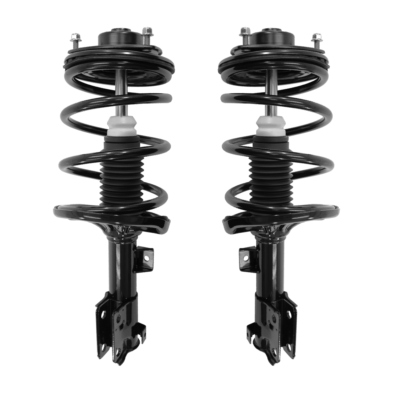 Front Pair Quick Complete Struts Coil Spring Assemblies