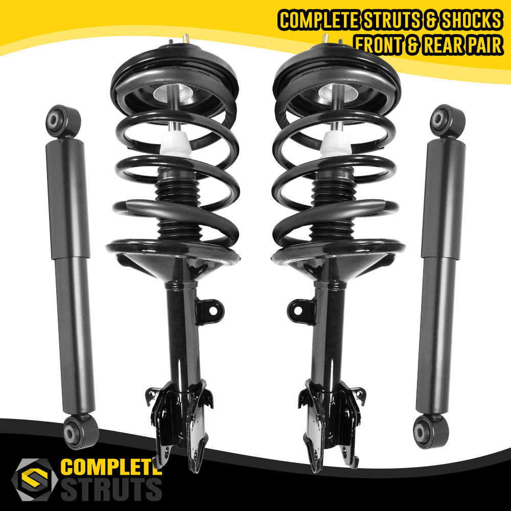 Pair Front Quick Complete Struts & Coil Spring Assemblies Compatible with 2001-2002 Acura MDX 