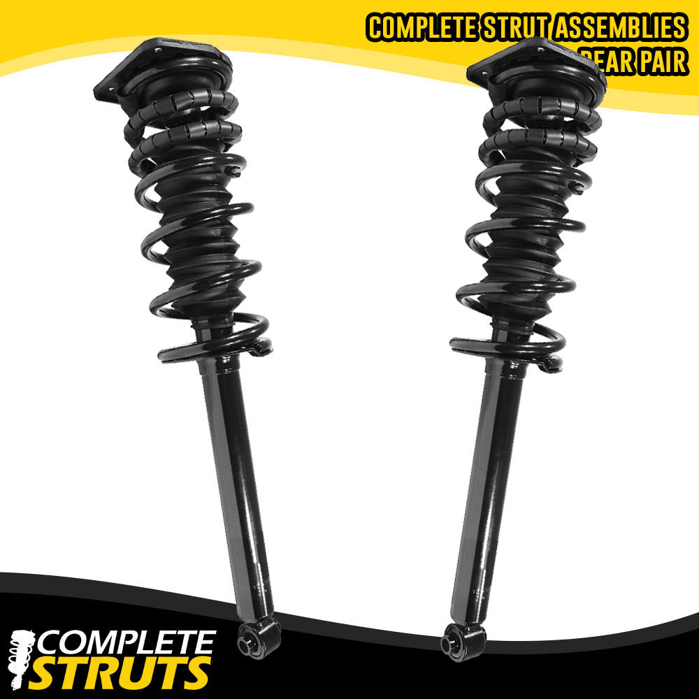 Rear Quick Complete Struts & Coil Spring Assemblies Compatible with 1995-2005 Chevrolet Cavalier Pair 