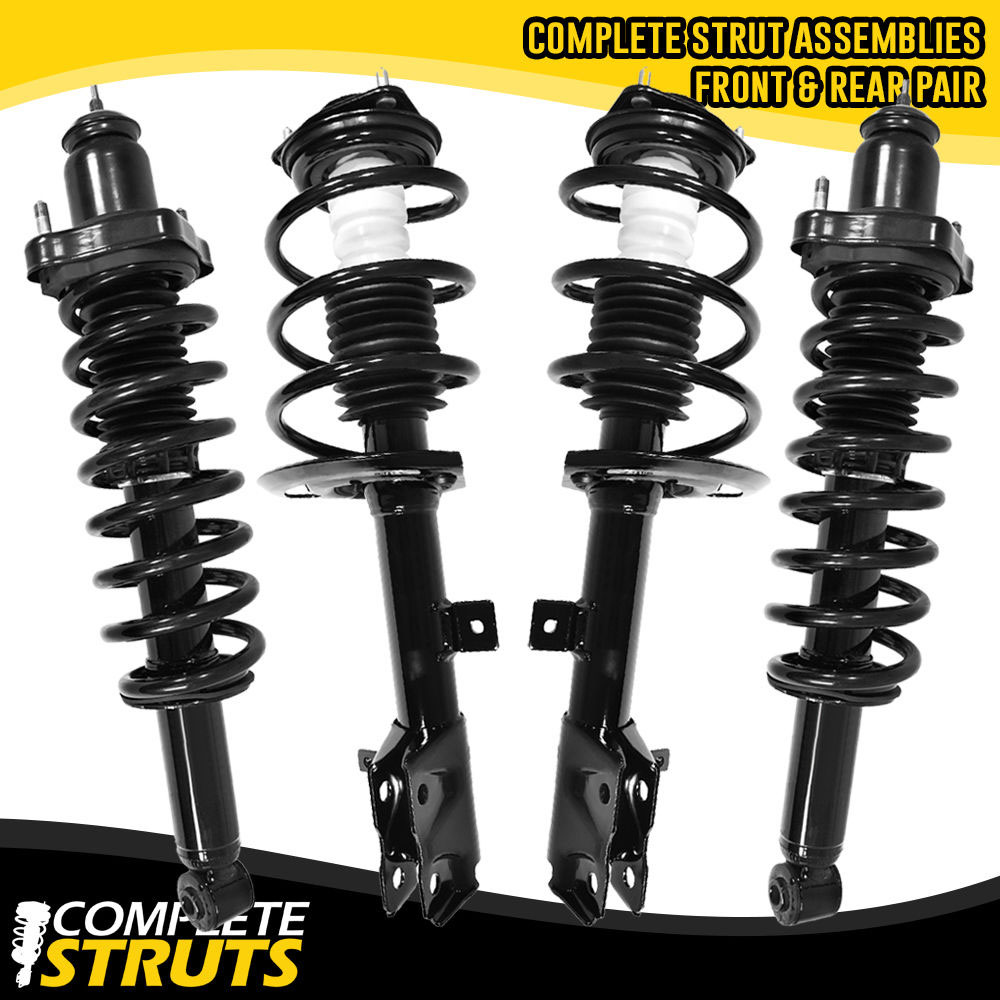Pair Rear Quick Complete Struts & Coil Spring Assemblies Compatible with 2007-2016 Jeep Patriot 