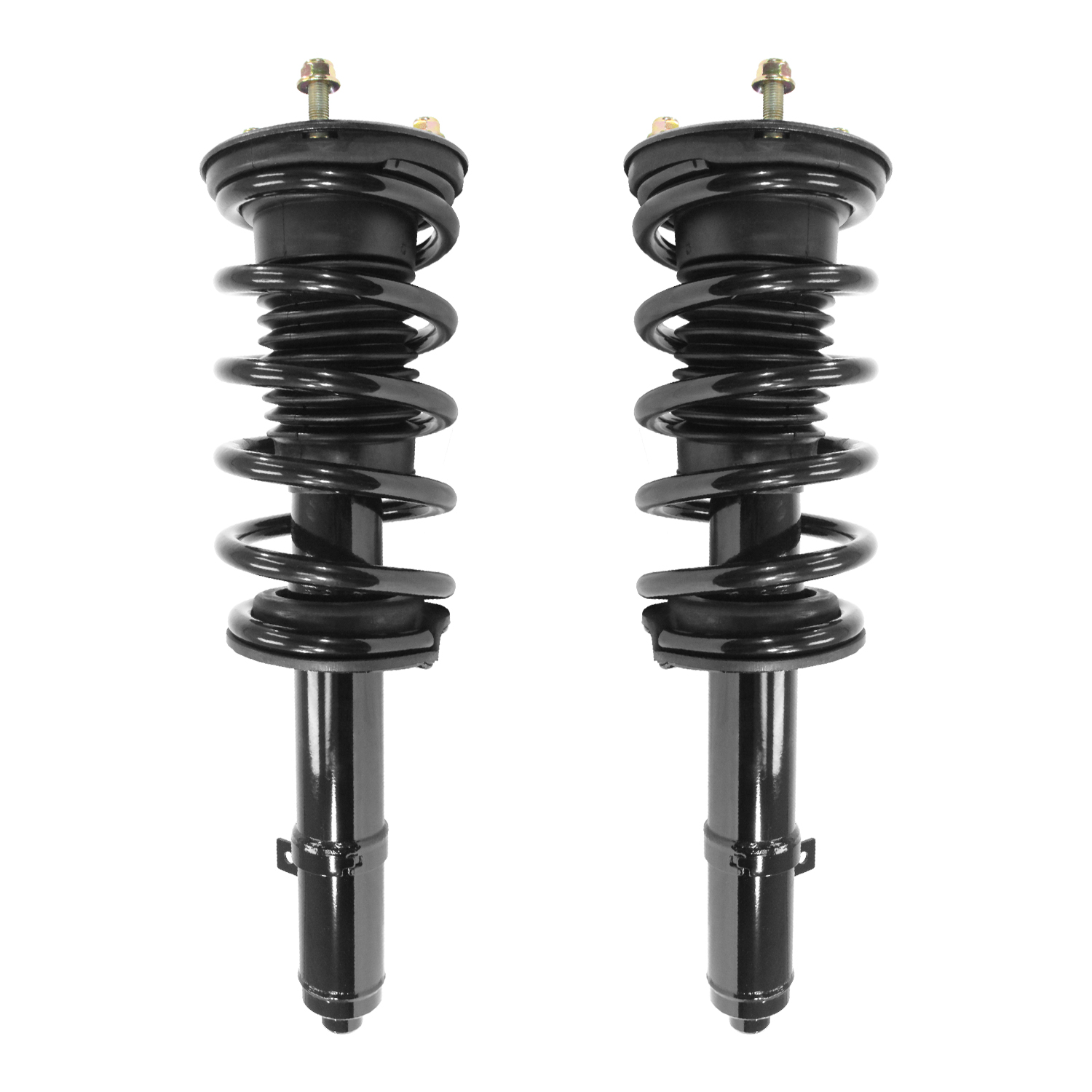 Front Pair Of Quick Complete Struts & Coil Spring Assemblies 