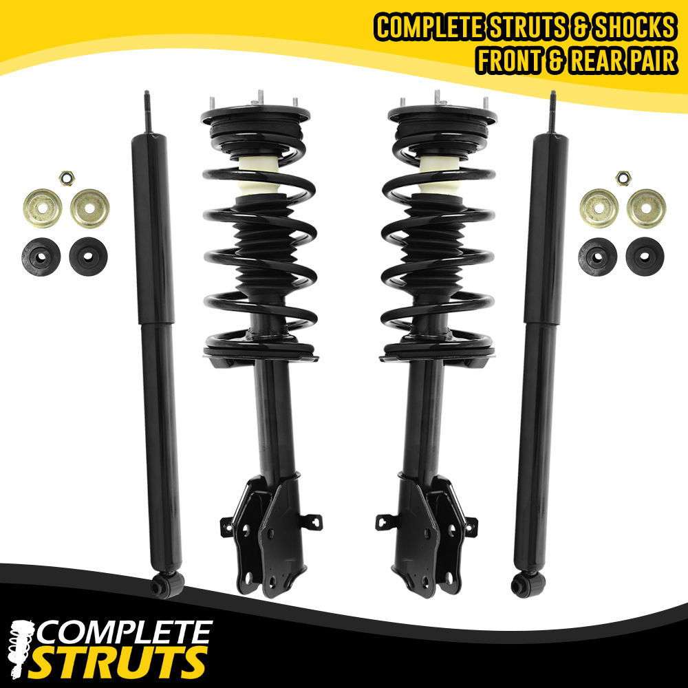 Set of Front Complete Struts & 2 Rear Shocks | 2007-2010 Ford Edge & Lincoln MKX