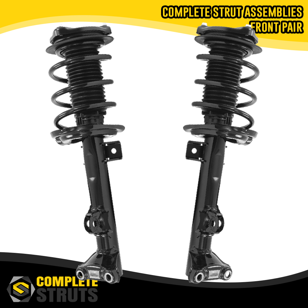 Front Pair Quick Complete Strut And Coil Spring Assemblies For Mercedes