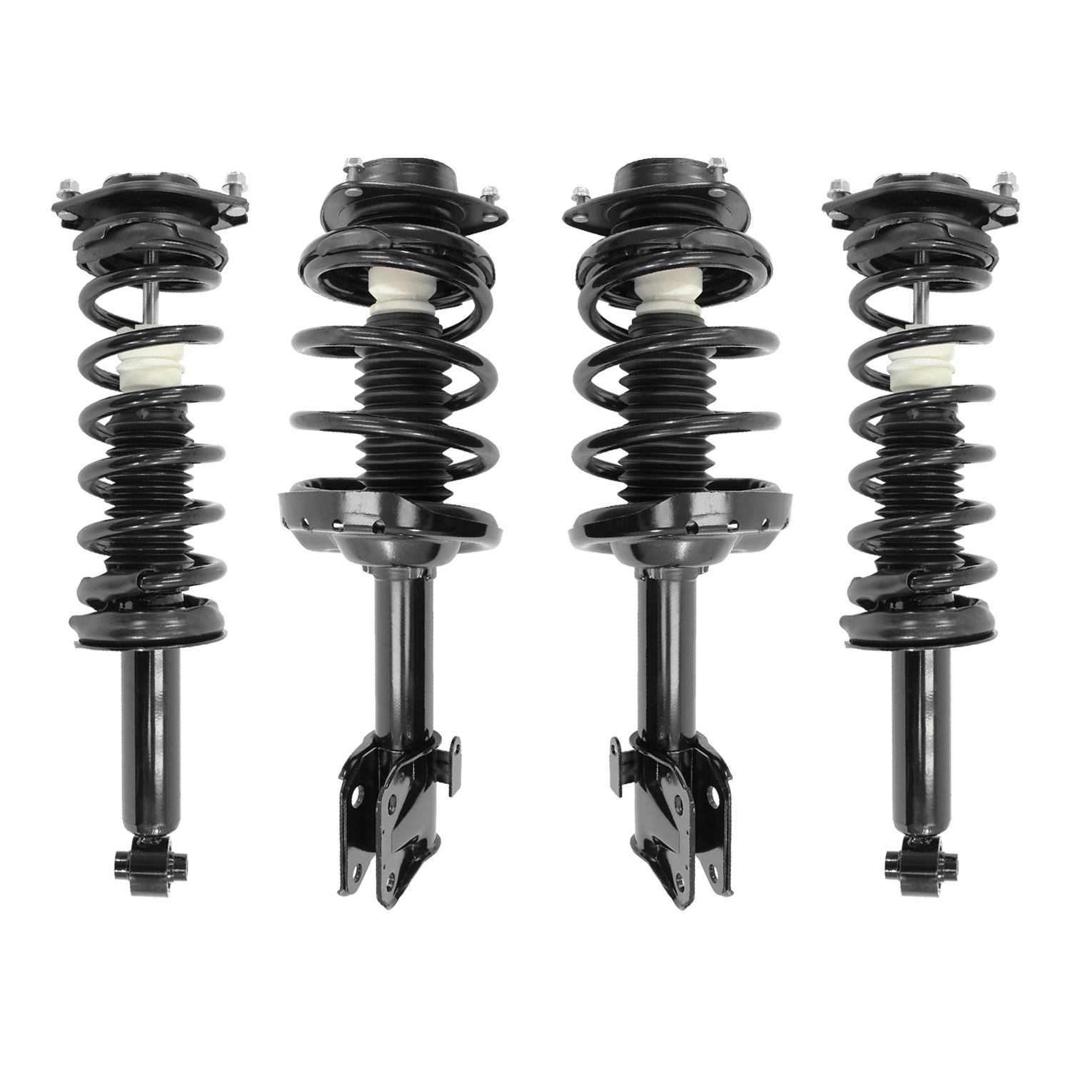 Rear Pair Complete Struts & Coil Spring Assemblies for 2014-2016 Subaru ...