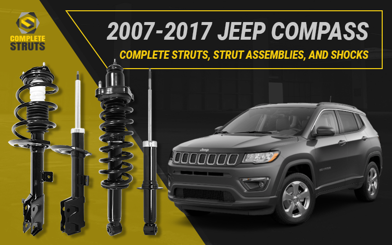 Does your 2007-2017 Jeep Compass need new suspension struts, coil springs and shocks?