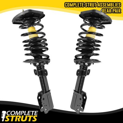 TOPAZ Pair Rear Struts With Coil Springs – Fits Chevrolet Impala, Grand Prix, Buick LaCrosse