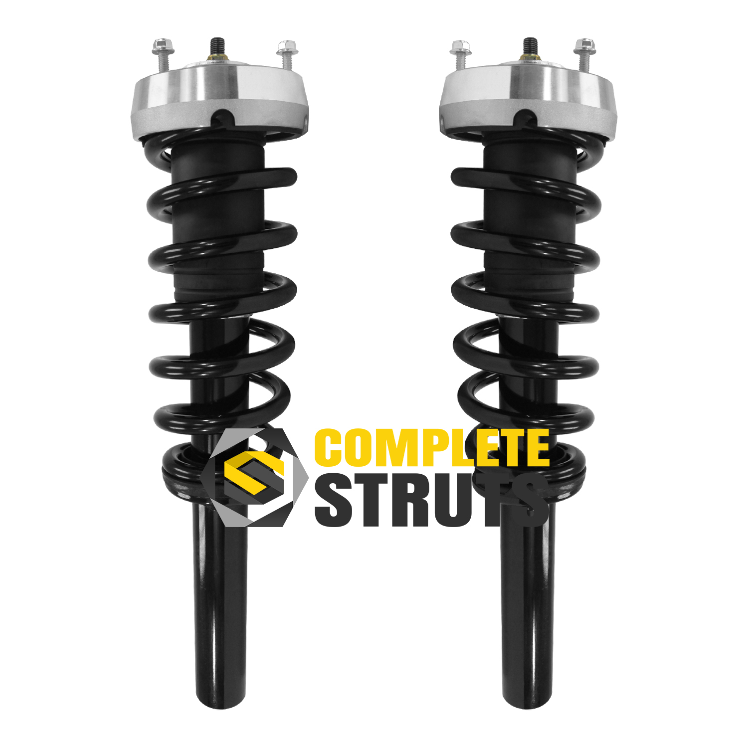 Front Pair Complete Struts And Coil Spring Assemblies Bmw X5 E70 And X6 E71